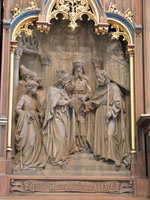 Maria und Joseph im Tempel 