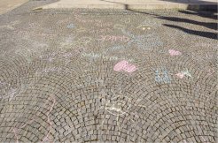 Bunter Empfang